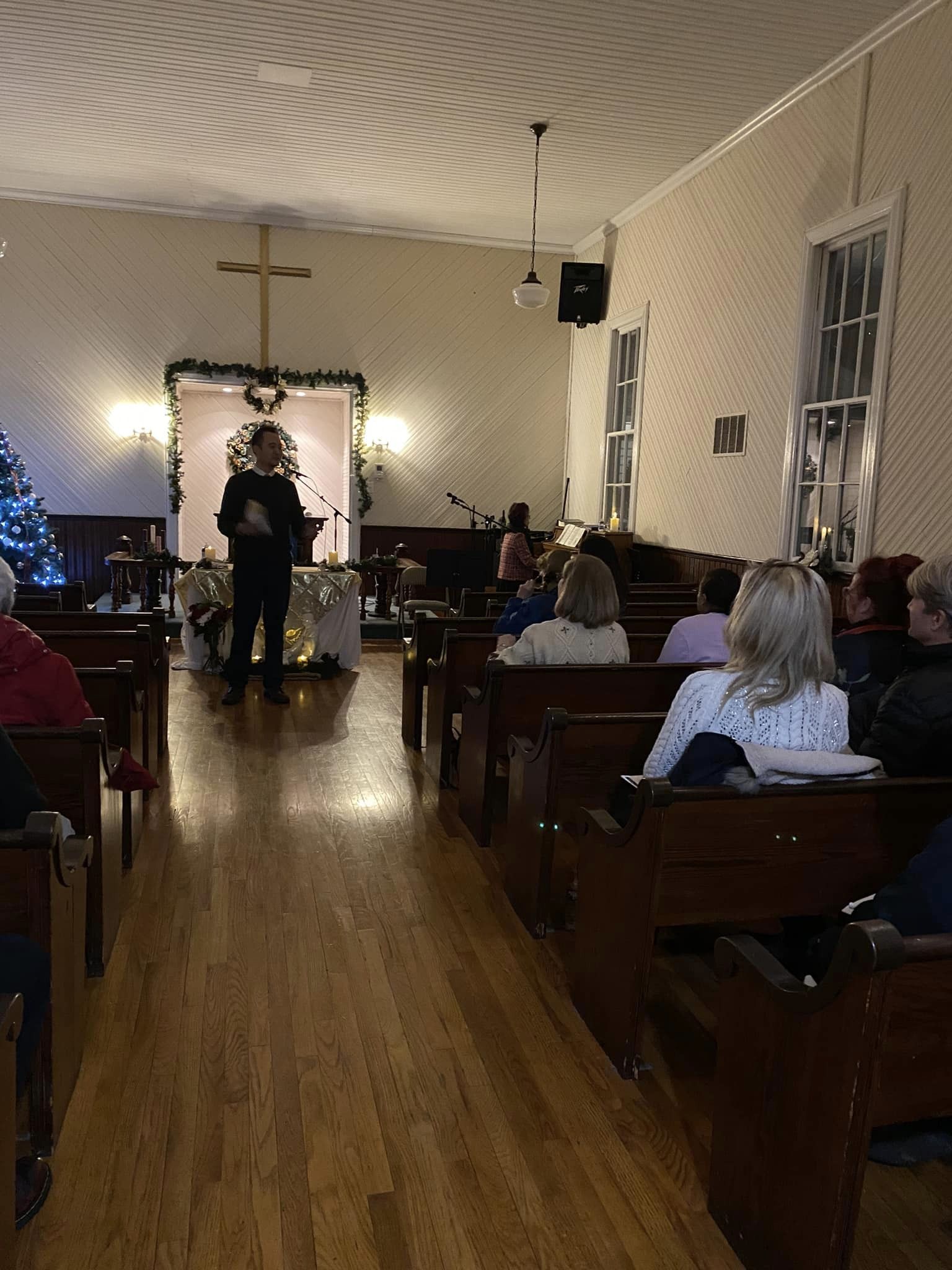 Christmas worship service at smith chapel